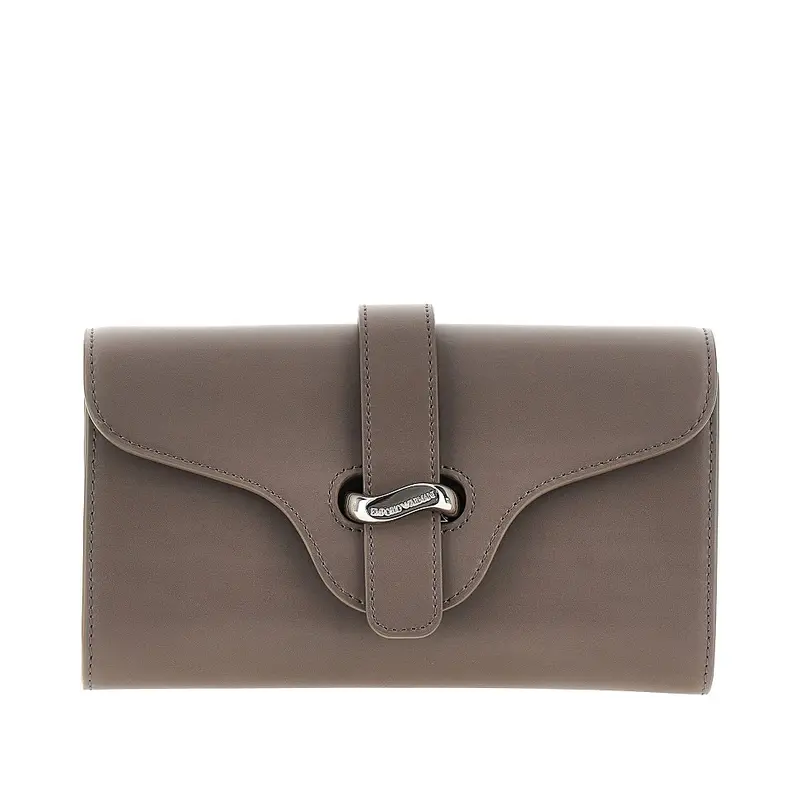 Clutch in pelle con catena