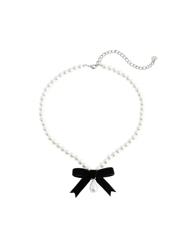 Collana "Black Bow Pearl"
