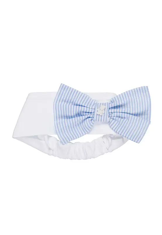con fiocco azzurro