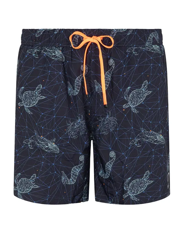 Costume Capri Pocket Space Dark Blue