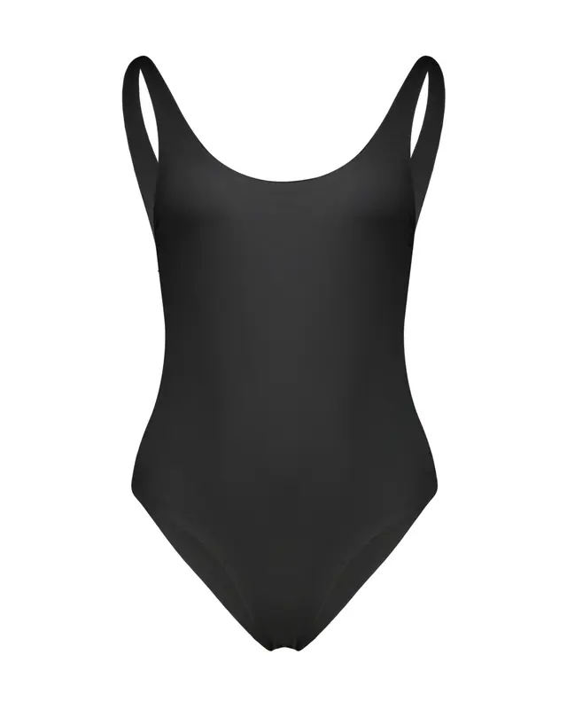 Costume intero olimpionico nero bianco