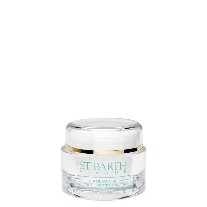 "Crème masque argile verte et ananas" 50gr