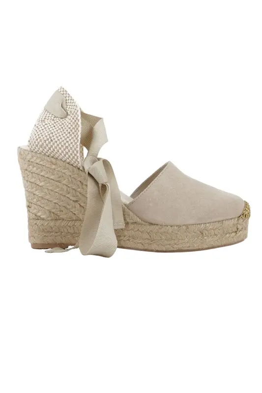 Decolletè Lagoa in Suede / Beige
