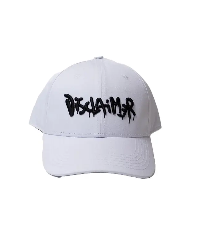 DISCLAIMER CAPPELLO UNISEX CON VISIERA