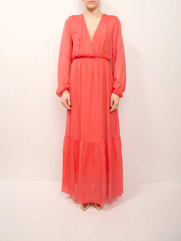 DIXIE - ABITO LUNGO - ROSSO