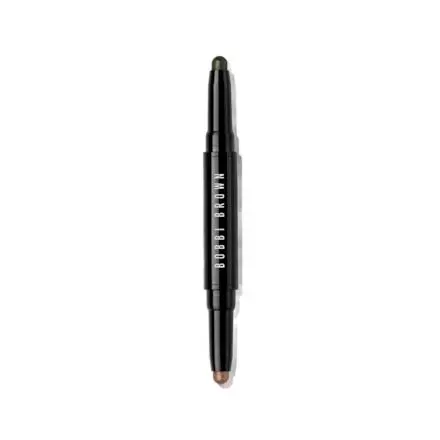 "Dual-Ended Long-Wear Cream Shadow Stick Cafè Shimmer/Gilded Green Shimmer" 1.6gr