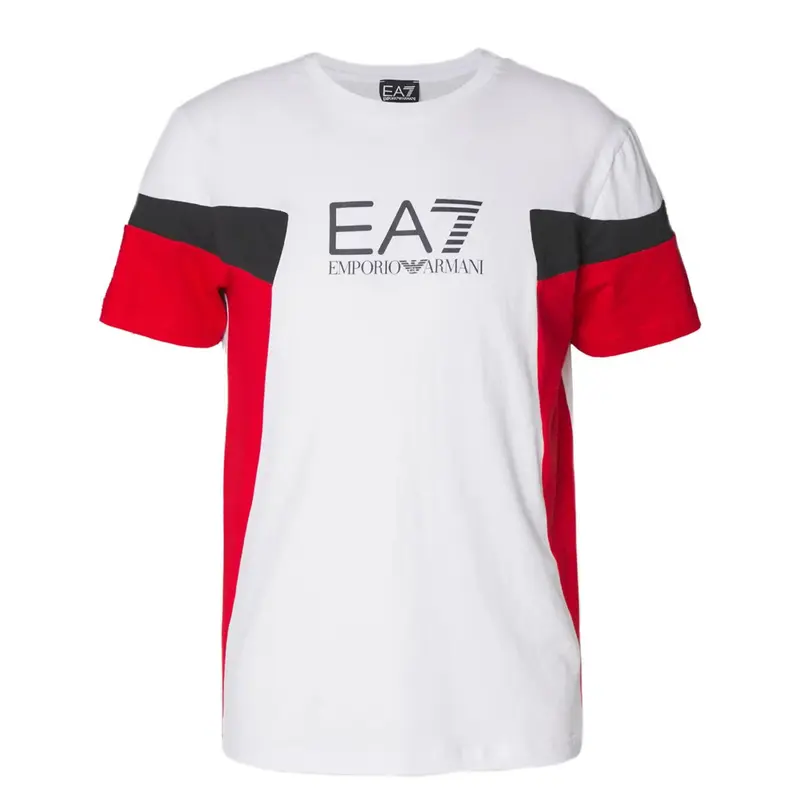 EMPORIO ARMANI 7 EA7 TRAIN SUMMER BLOCK TEE SS