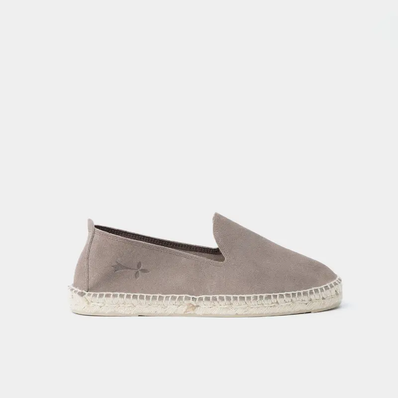 Espadrillas Hamptons camoscio coco brown