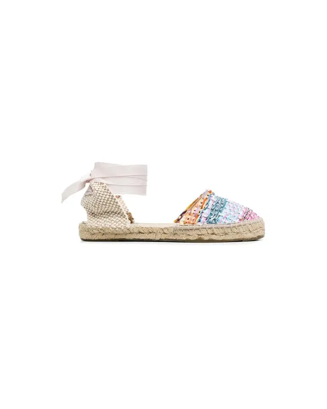 Espadrilles Acapulco fucsia blue mix