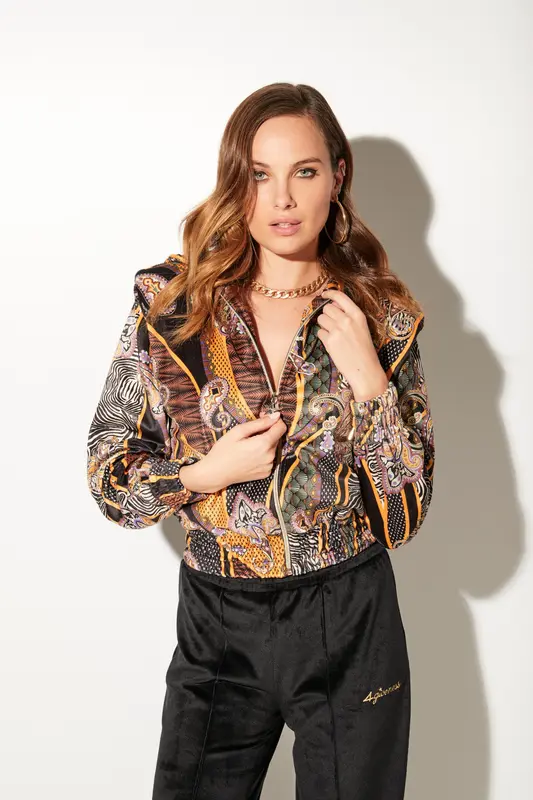 Felpa 4giveness con Zip / Multicolor