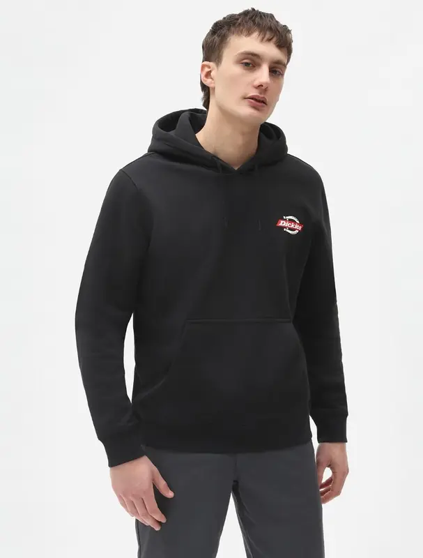 Felpa con cappuccio Dickies Ruston / Nero