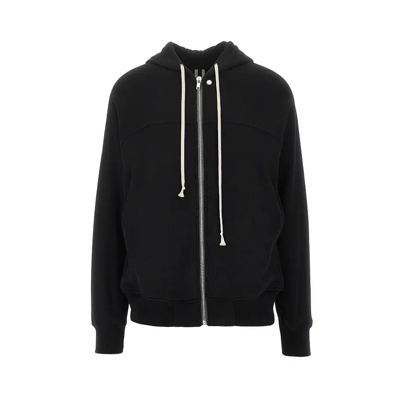 Felpa con cappuccio oversize in cotone