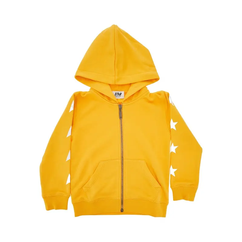 Felpa full-zip con stampa Star