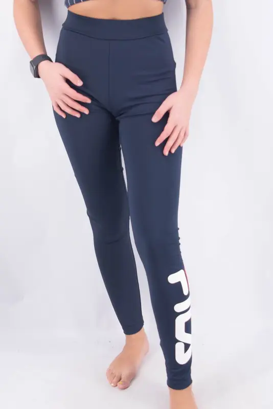 Fila Leggings Elasticizzato con Stampa Logo