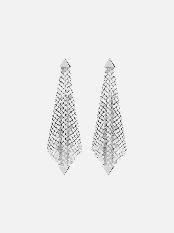 "Flow earrings mesh"