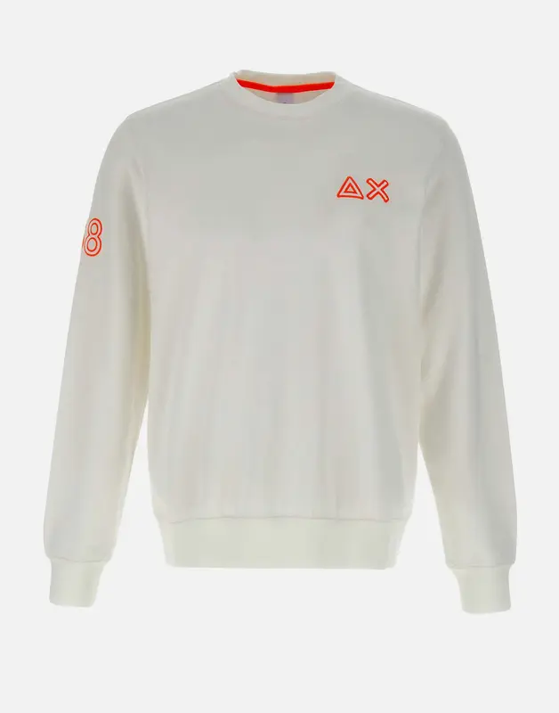 "Fluo fleece sweatshirt"