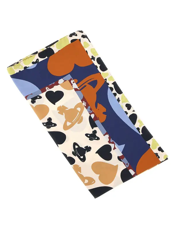 Foulard "Hearts and Orbs"