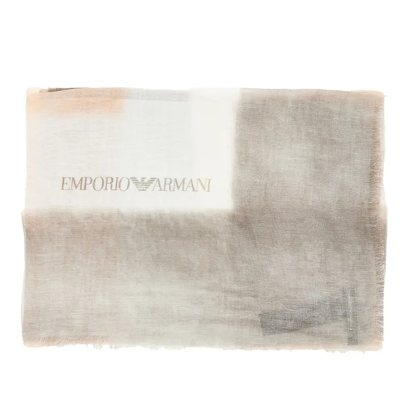 Foulard in misto lino e seta