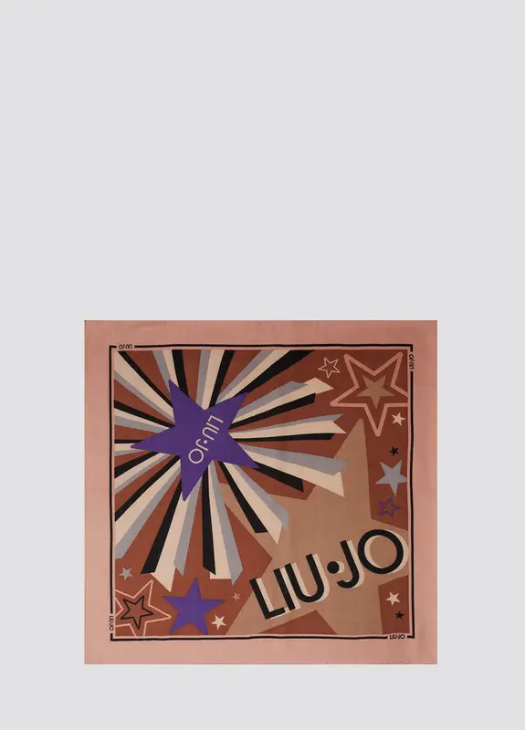 Foulard Liu Jo con Stampa / Beige