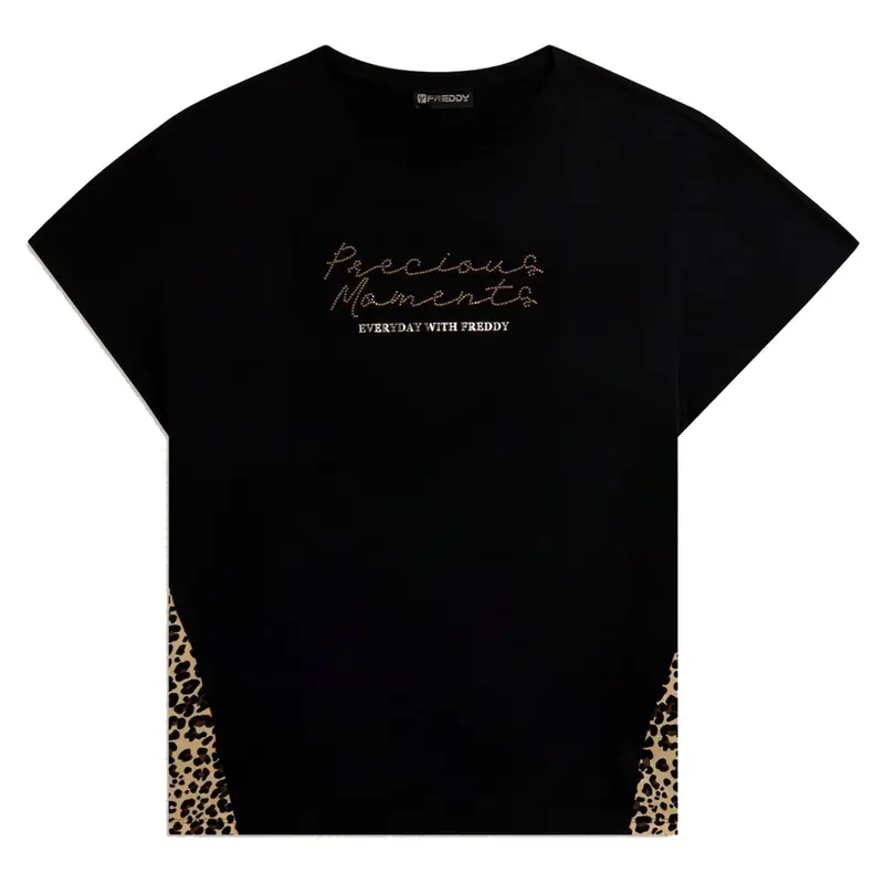 FREDDY T-SHIRT SS SLOUNGE MODAL