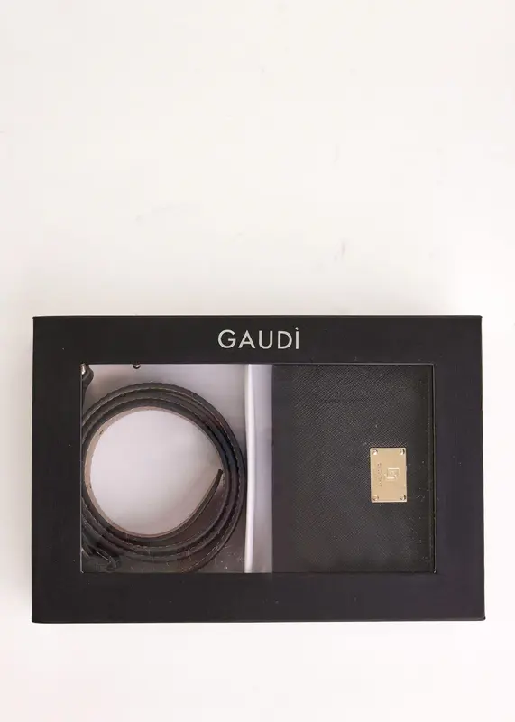 GAUDI SET CINTURA + PORTAFOGLIO - linea WOMAN GIFT BOX