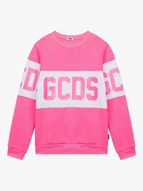 GCDS BAND LOGO CREW