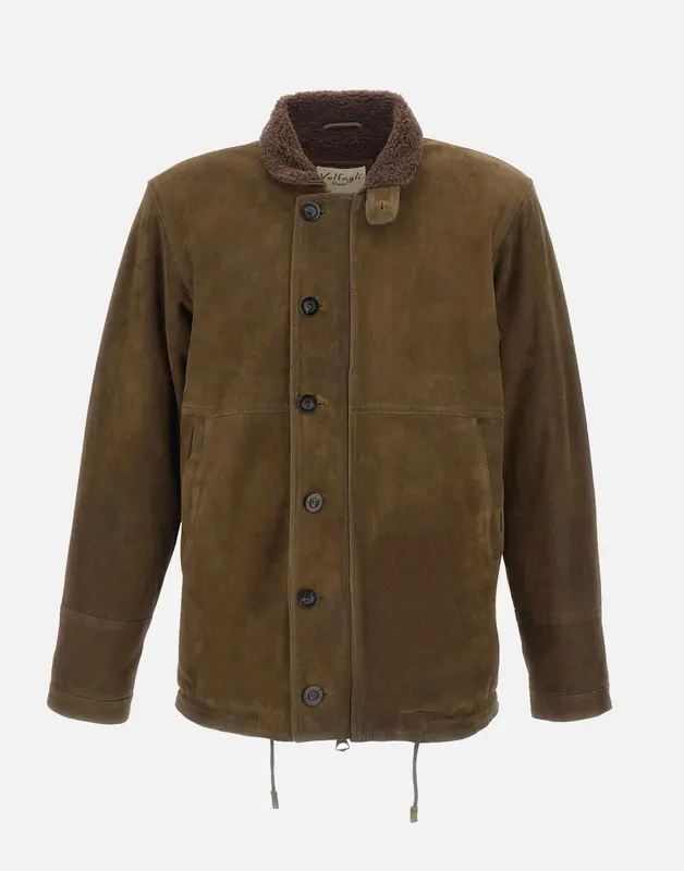 Giacca in pelle "Brera Buccio Vintage"