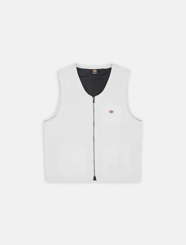 Gilet in Cotone Dickies / Bianco