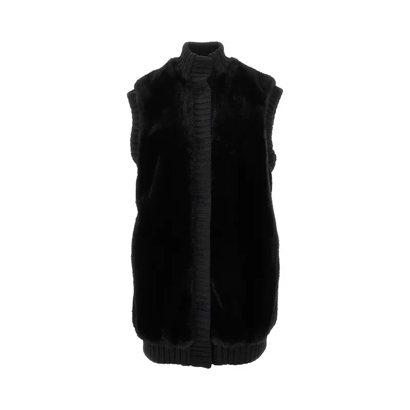 Gilet in pelliccia sintetica
