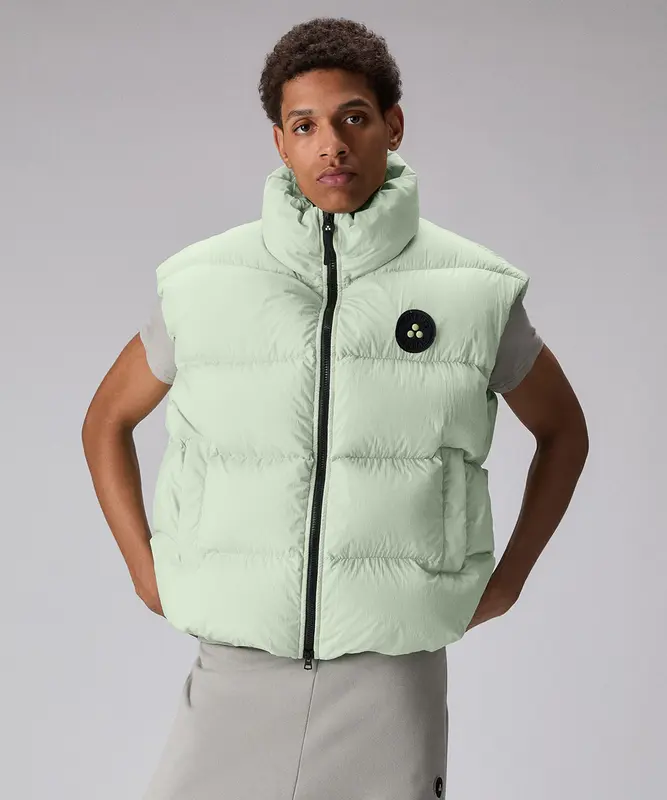 Gilet Puffer Opaco / Verde