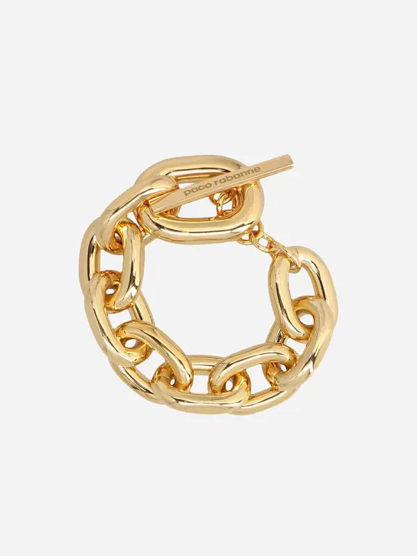"Gold XL link bracelet"