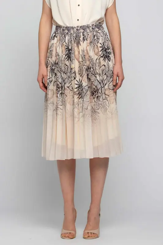 Gonna con Fantasia Kocca / Bianco