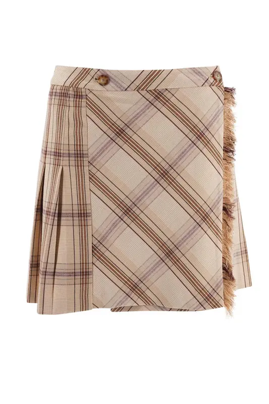Gonna Twin-Set a fantasia / Beige