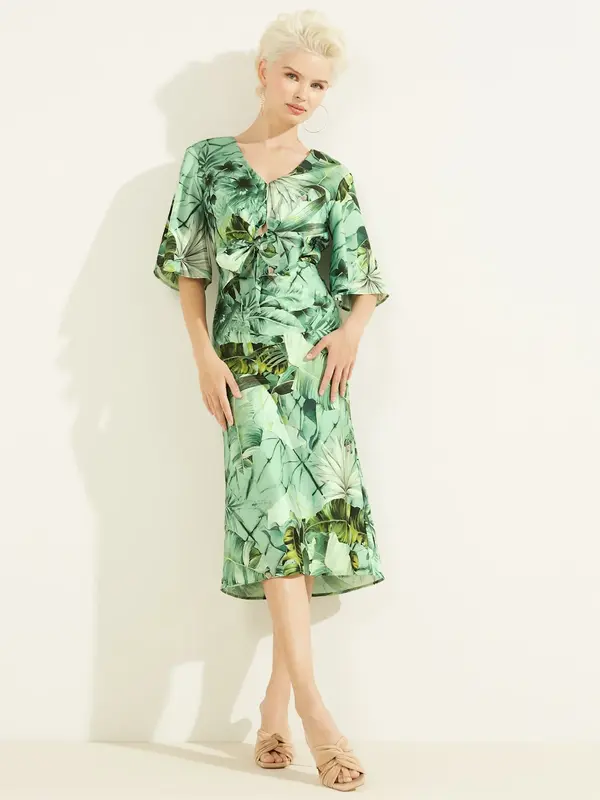 GUESS 3 QTR SLV ARIEL DRESS