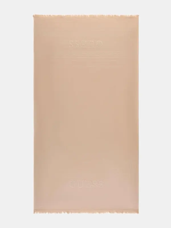 GUESS GUESS LOGO TERRY TOWEL