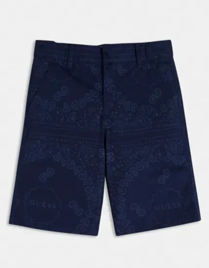 GUESS STRETCH POPLIN SHORT PANTS
