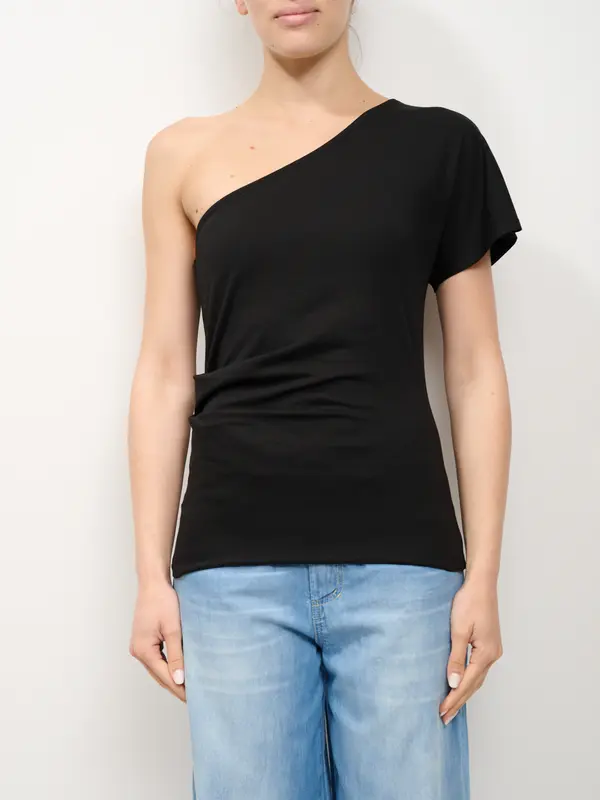 HAVE ONE - T-SHIRT MONOSPALLA - NERO