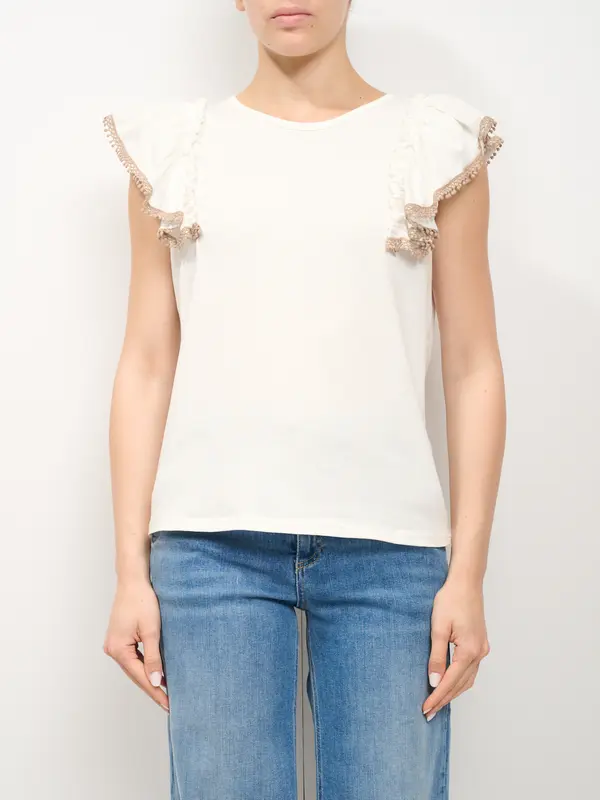 HAVE ONE - T-SHIRT VOILANT - PANNA