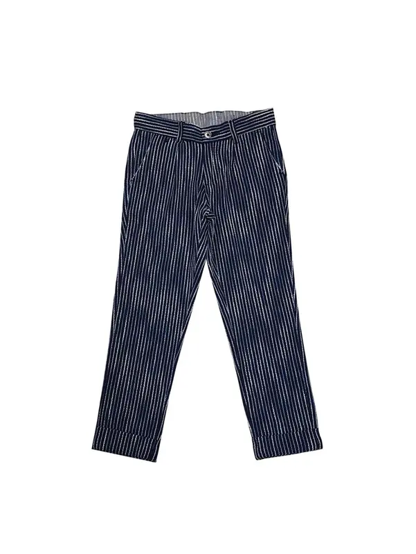 Hero Pantalone Chino Alla Caviglia in Riga Boucle'