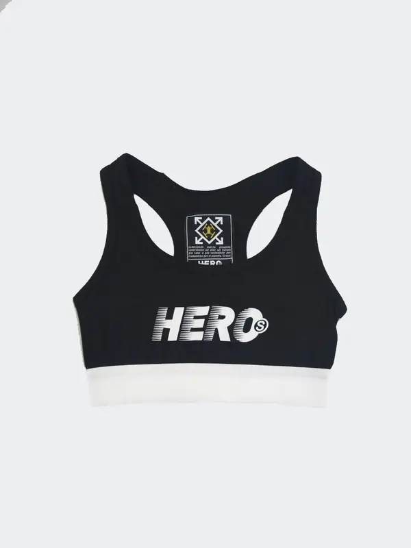 Hero Top Brassierie con Stampa Frontale