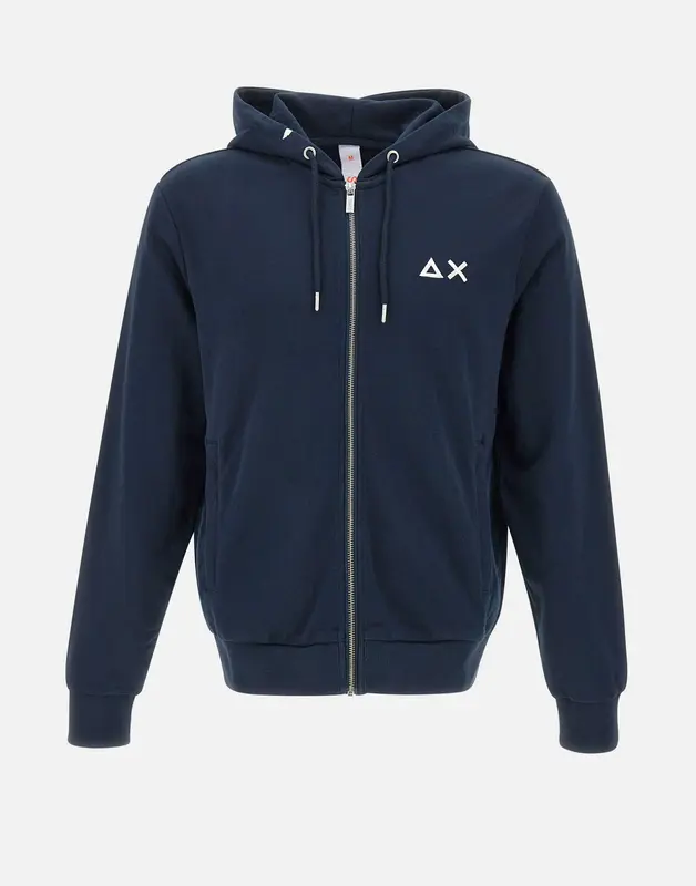 "Hoodie zip basic fleece"