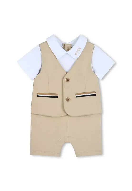 Hugo boss Pagliaccetto da Cerimonia Effetto 3 in 1 Neonato