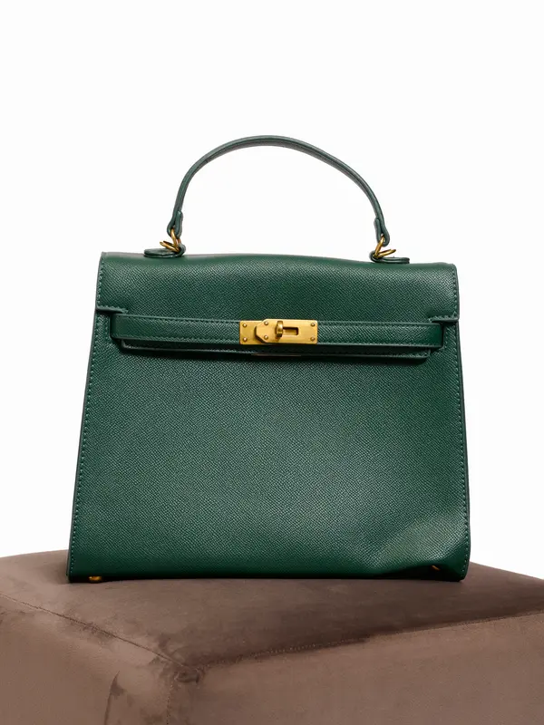 IDENTITY - BORSA MODELLO KELLY GRANDE - GREEN