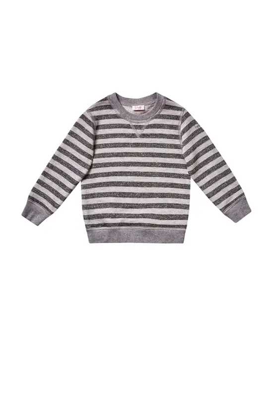Il Gufo Girocollo Bambino Grigio
