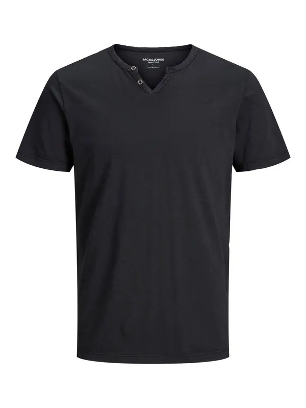 JACK AND JONES JJESPLIT NECK TEE SS NOOS