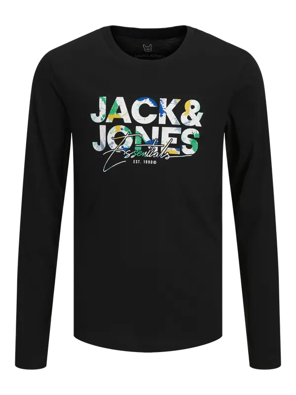 JACK JONES KIDS JJGEPLAS TEE LS CREW NECK JNR