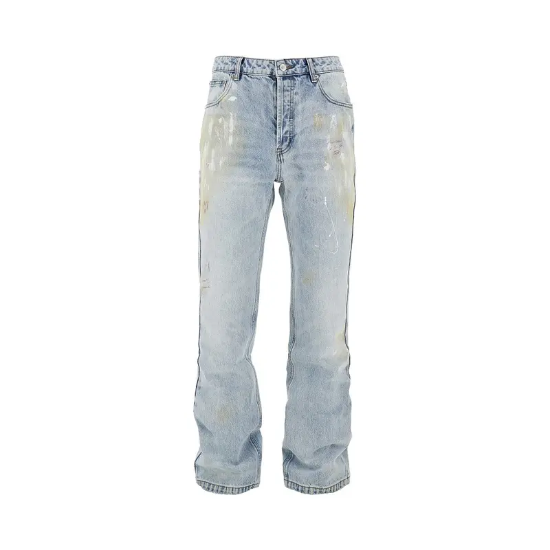 Jeans a gamba dritta Paint Marked