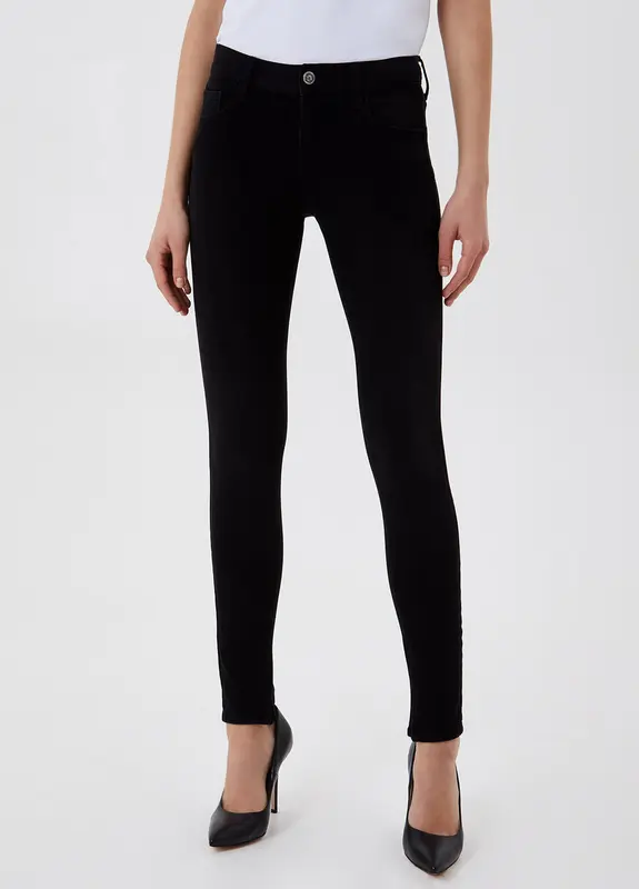 Jeans Amazing Fit a vita alta / Nero