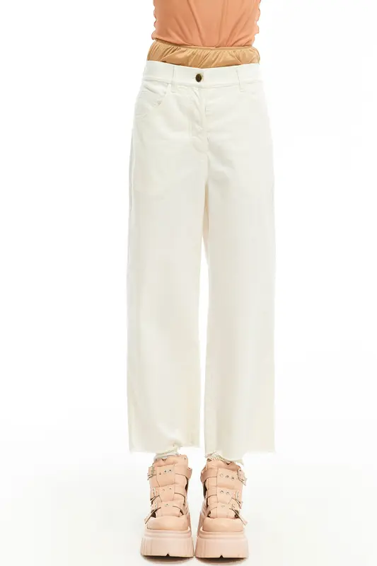 Jeans Aniye By Cropped / Bianco