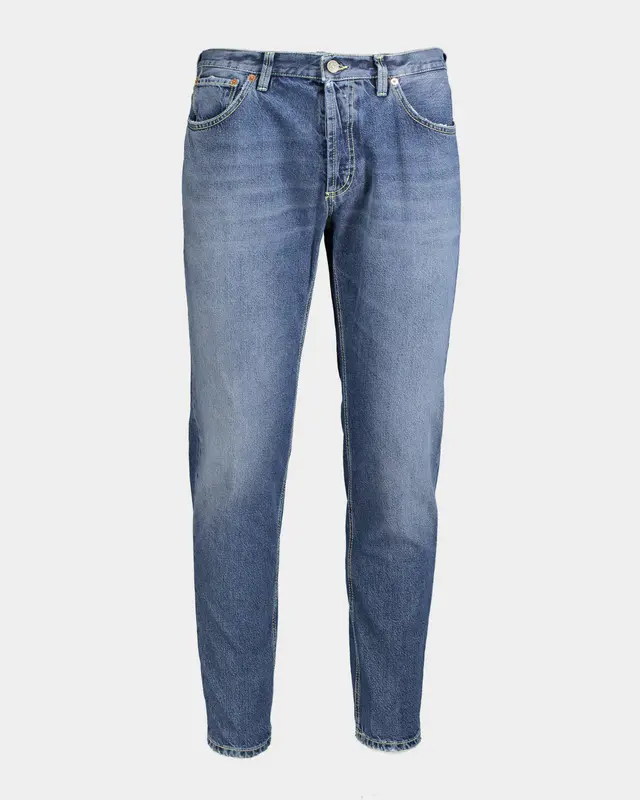Jeans carrot Brighton denim blu medio